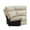 Maroni Taupe Leather 6-Piece Modular Power Reclining Sectional