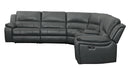 Falun Gray 6-Piece Modular Power Reclining Sectional