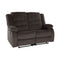 Jarita Chocolate Double Reclining Loveseat