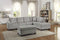 Emilio Taupe Reversible Sectional