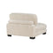 Traverse Beige Corduroy 4-Piece Modular Sectional with Ottoman