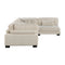 Traverse Beige Corduroy 4-Piece Modular Sectional