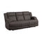 Camryn Chocolate Double Reclining Sofa