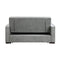 Alta Gray Convertible Studio Sofa with Pull-out Bed