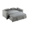 Alta Gray Convertible Studio Sofa with Pull-out Bed