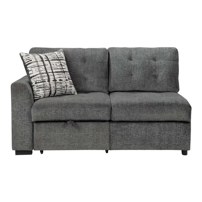 Lanning Gray Sleeper Sectional