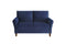 Dunseith Blue Velvet Living Room Set