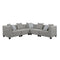 Jayilin Gray 5-Piece Modular Sectional