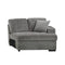 Logansport Gray Sleeper Sectional