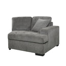 Logansport Gray Sleeper Sectional