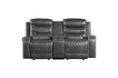 Putnam Gray Reclining Living Room Set