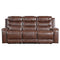 Putnam Brown Power Double Reclining Sofa