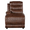 Putnam Brown Modular LAF Power Reclining Sectional