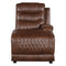 Putnam Brown Modular RAF Power Reclining Sectional