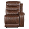 Putnam Brown Modular Power Reclining Sectional