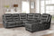 Putnam Gray Modular RAF Power Reclining Sectional