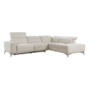 Adahlia Sand Power Reclining Sectional with Right Chaise