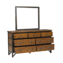 Holverson Rustic Brown Platform Bedroom Set