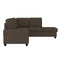 Maston Chocolate Reversible Sectional