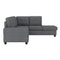 Maston Dark Gray Reversible Sectional