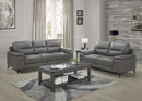 Top-Grain Leather Living Room Set