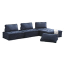 Ulrich Blue Modular 4-Piece Modular Sectional