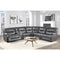 Dyersburg Gray 6-Piece Power Reclining Sectional