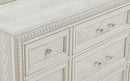 Alexandria Whitewash Panel Bedroom Set