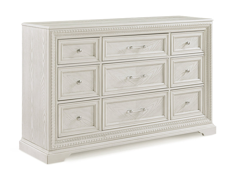 Alexandria Whitewash Panel Bedroom Set