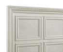 Alexandria Whitewash Queen Panel Bed