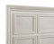 Alexandria Whitewash Queen Panel Bed