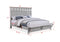 Beckett Rustic Gray Footboard Bench Panel Bedroom Set