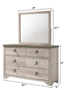 Patterson Driftwood Panel Youth Bedroom Set