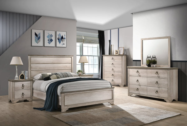 Patterson Driftwood Panel Youth Bedroom Set