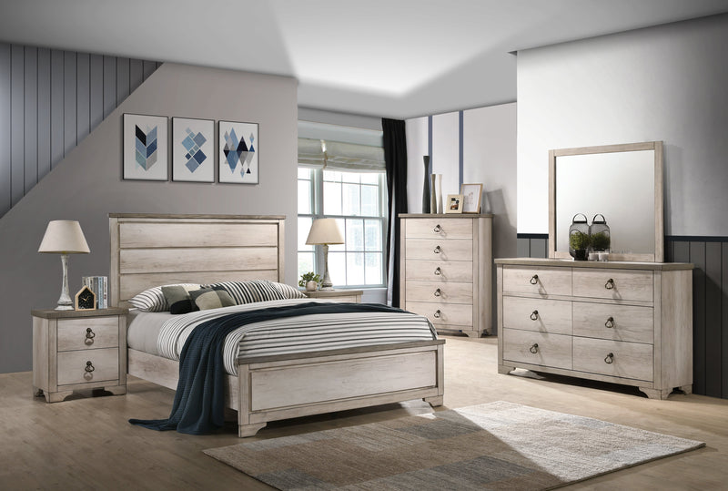 Patterson Driftwood Panel Youth Bedroom Set