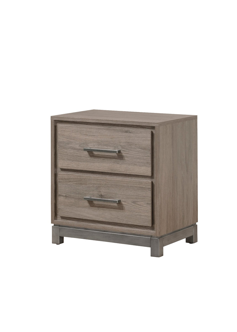 River Brown Nightstand