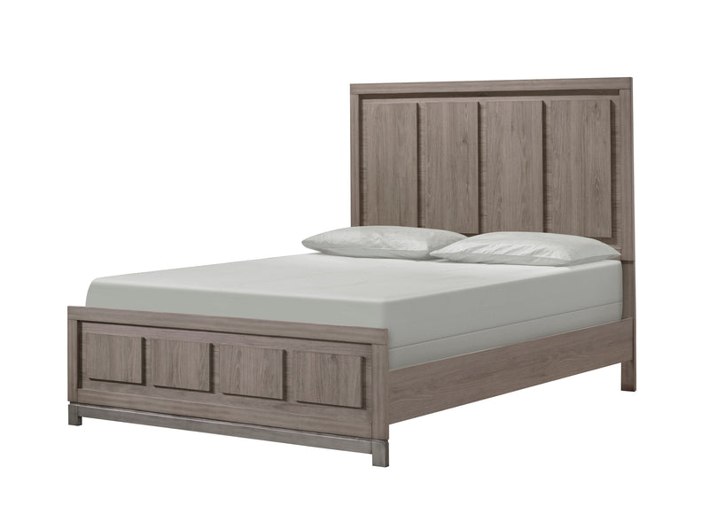 River Brown Panel Bedroom Set