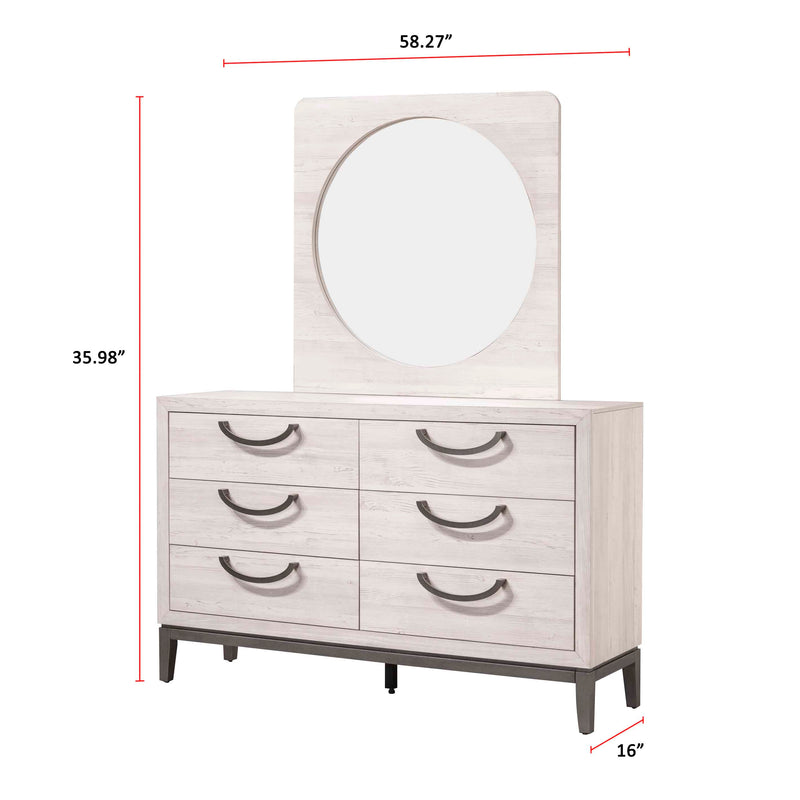 Veda Chalk Panel Bedroom Set