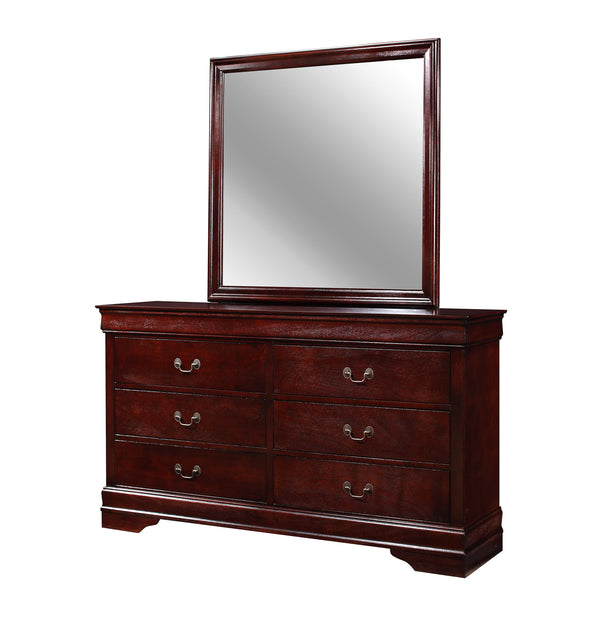 Louis Philip Cherry Mirror (Mirror Only)