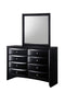 Emily Black Storage Platform Bedroom Set