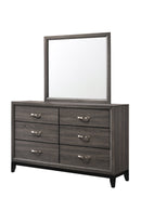 Akerson Gray Panel Bedroom Set