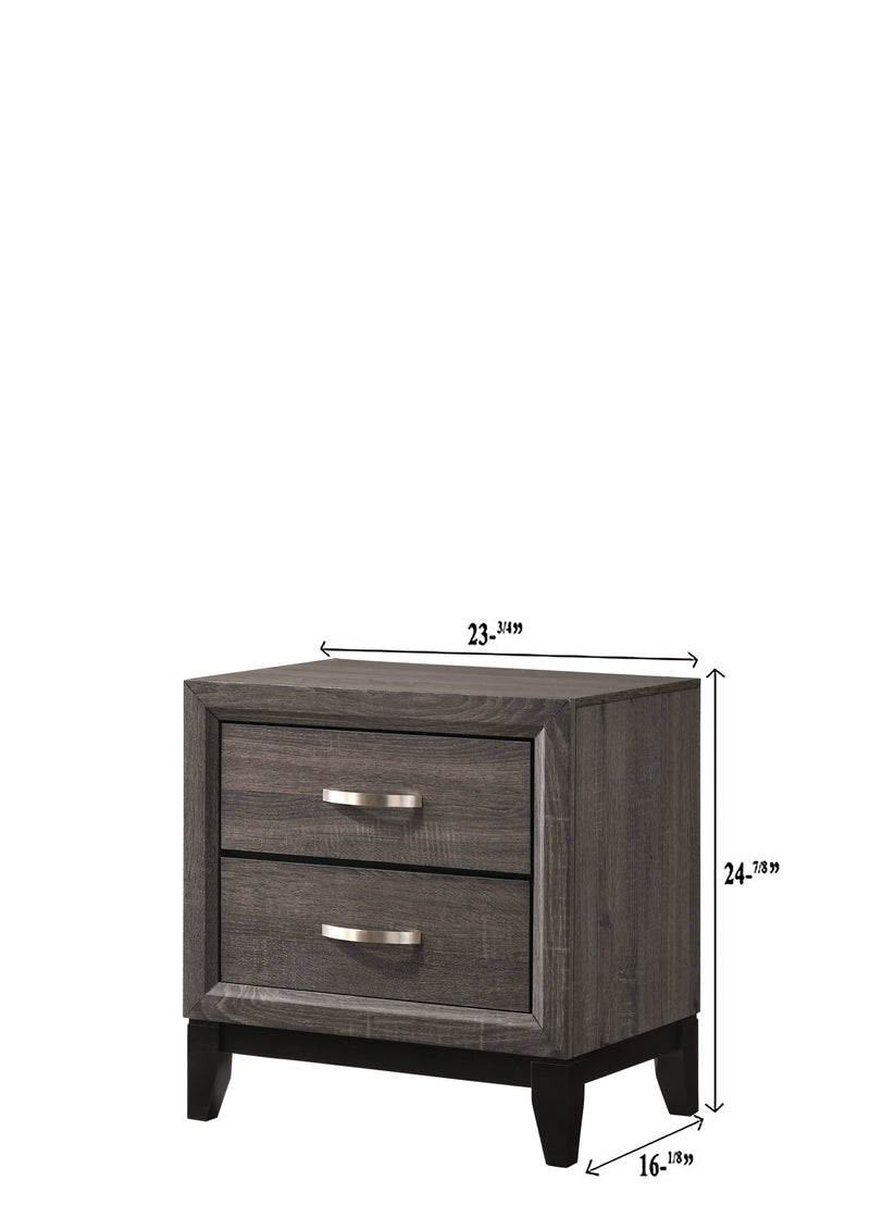 Akerson Gray Panel Youth Bedroom Set