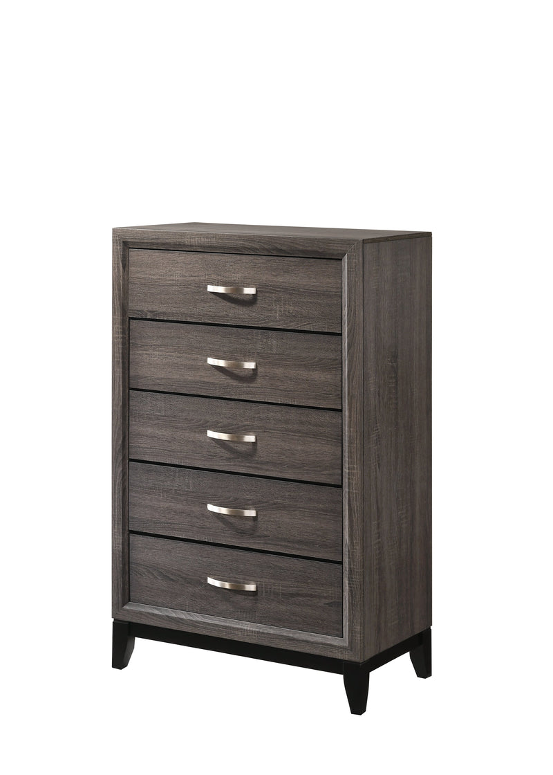 Akerson Gray Panel Youth Bedroom Set