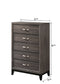 Akerson Gray Panel Bedroom Set