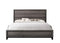 Akerson Gray King Panel Bed