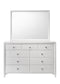 Denker White Panel Bedroom Set