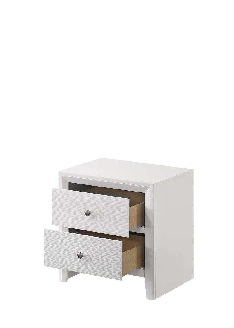 Evan White Panel Youth Bedroom Set