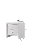 Evan White Panel Bedroom Set