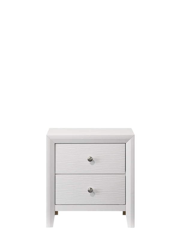 Evan White Nightstand