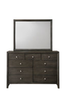 Evan Gray Panel Bedroom Set